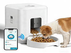 Automatic Pet Feeder WiFi App Control Large Capacity Timer Dual Power BPA Free Bulk Wholesale