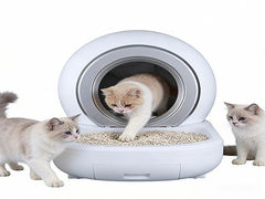 View Bulk Automatic Self-Cleaning Cat Litter Box | Smart Pet Toilet OEM Wholesale Manufacturer Demo