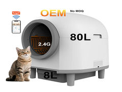 Wholesale Automatic Self-Cleaning Cat Litter Box | OEM/ODM Smart Pet Toilet for Pet Business Demo