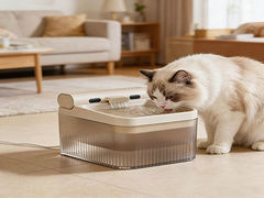 OEM Automatic Pet Water Fountain, Quiet Filtered Large Capacity Wireless Water Dispenser Wholesale