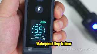 IPX7 Waterproof Dog Training Collar/ Rechargeable  Anti-Bark  E-Collar | Beep/Vibration|